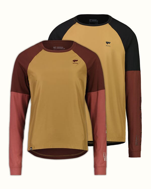 Tarn Wind Jersey Mens and Womens in Slow Bake Colour Story